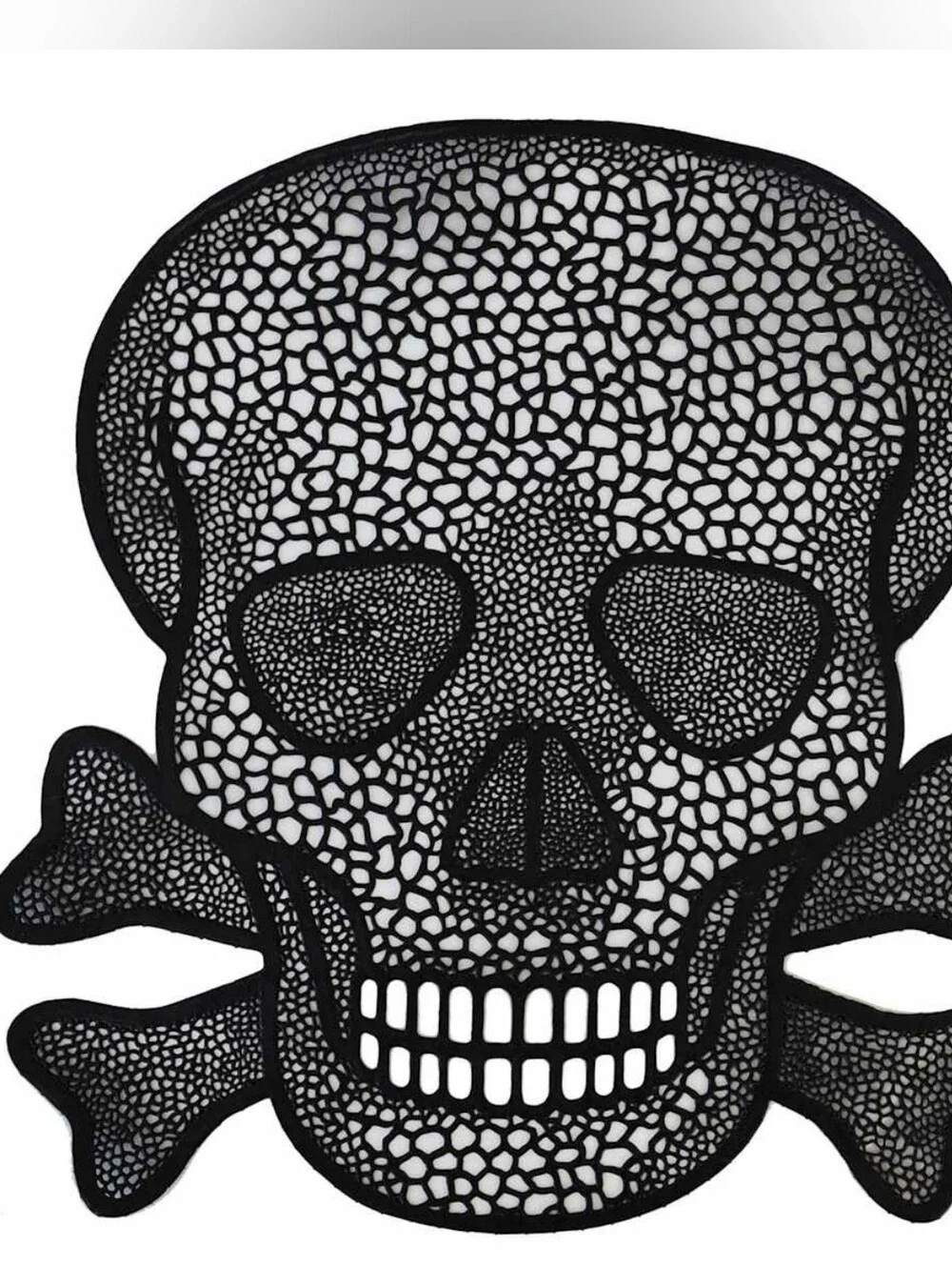 Black Skull OR Pumpkin Placemat Choose 1